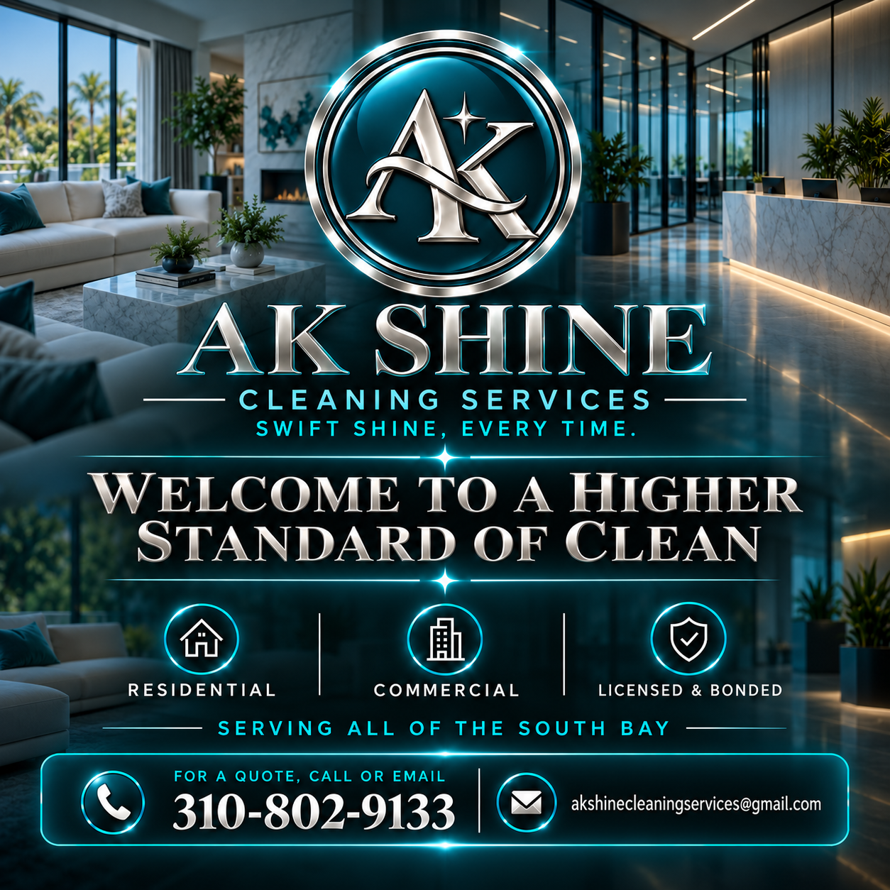 AK Shine residential and commercial cleaning